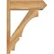 Ekena Millwork Balboa Rough Sawn Arts and Crafts Outlooker, Western Red Cedar, 8"W x 26"D x 34"H OUT08X26X34BOA03RWR - alternate 2